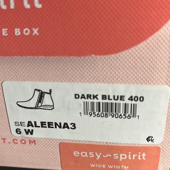 Easy Spirit Aerial Women's Ankle Boots Dark Blue - Picture 3 of 3